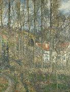 Camille Pissarro The Cote des Boeufs at L Hermitage painting
